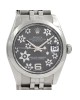 Stainless Steel Rolex Datejust Midsize Floral Dial 178240